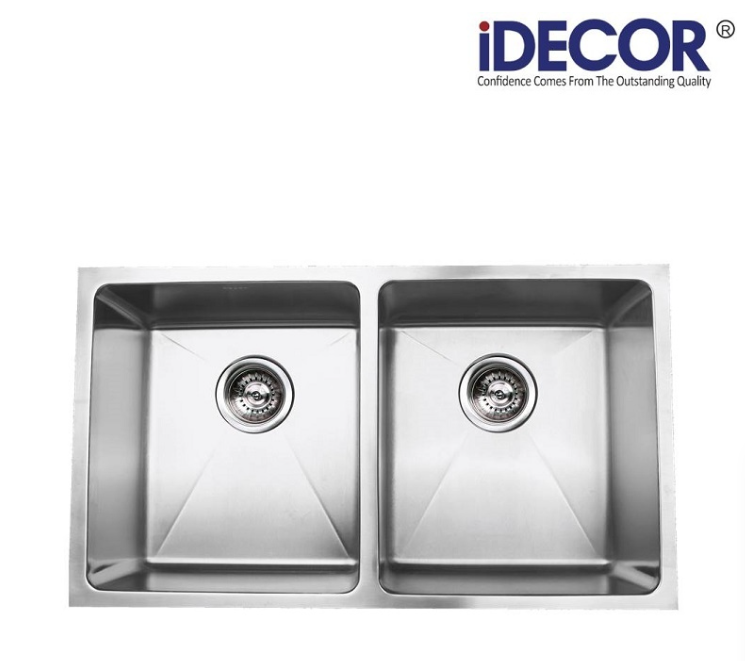 Idecor 不銹鋼平邊星盆 (U3042) 452mm x 784mm