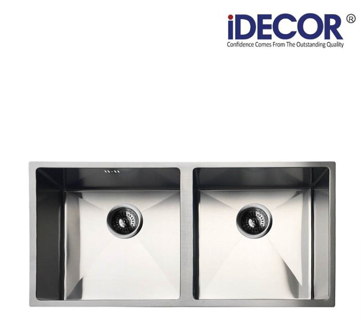 Idecor 不銹鋼平邊星盆 (U3146) 440mm x 880mm