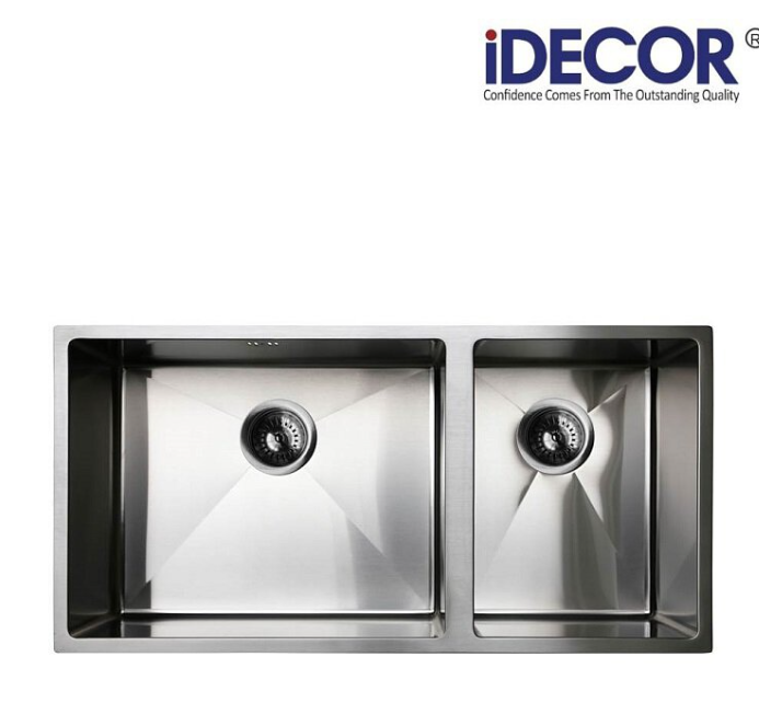 Idecor 不銹鋼平邊星盆 (U3145) 440mm x 880mm