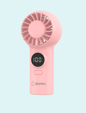 Dretec Mini 掌心小旋風 FN-207 Dretec 輕便手提風扇 夏季必備迷你強風之選