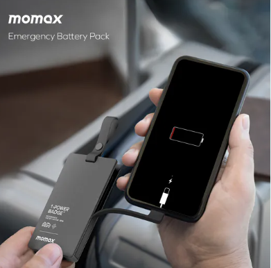 Momax 1-Power Badge+ 流動電源 FIND MY 全球定位器 BR16
