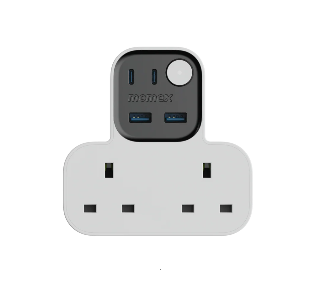 Momax USB + 2口T型插座