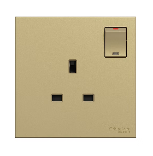 Schneider 奐然AvatarOn C 13A單位有掣有燈插座