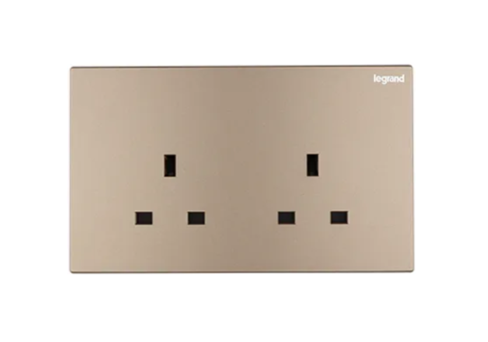 Legrand Galion逸景 兩位13A蘇面