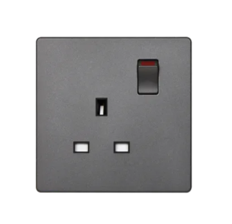 MK Aria 雅緻系列 單位13A插座帶開關