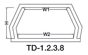 'YY' 電話配線槽