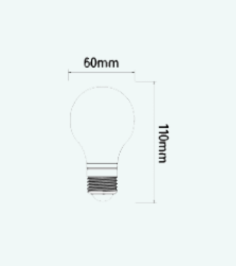 'OMNI' 9W LED A60 燈膽 (E27頭/B22頭) (2700K /4000K/6500K)