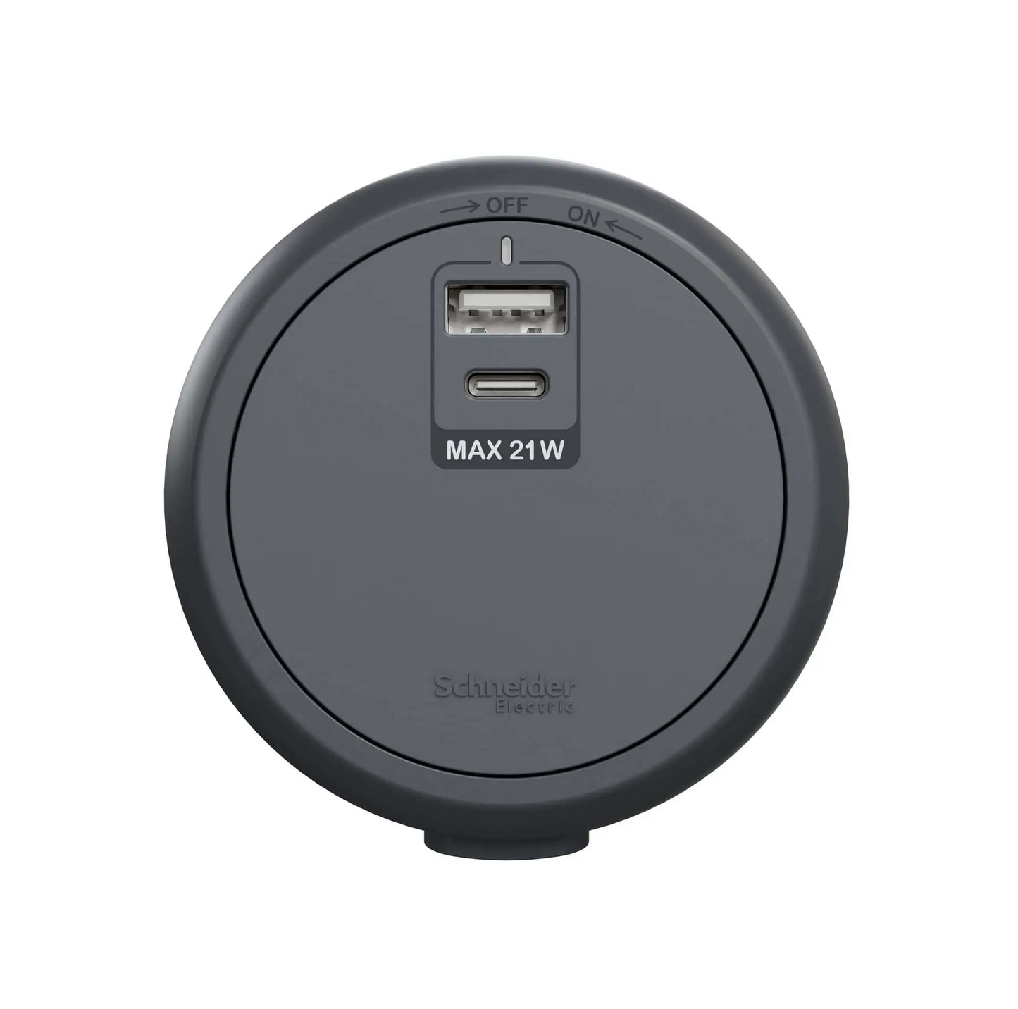 Schneider 施耐德 – Easy series 21W Type A+C USB 插座模組