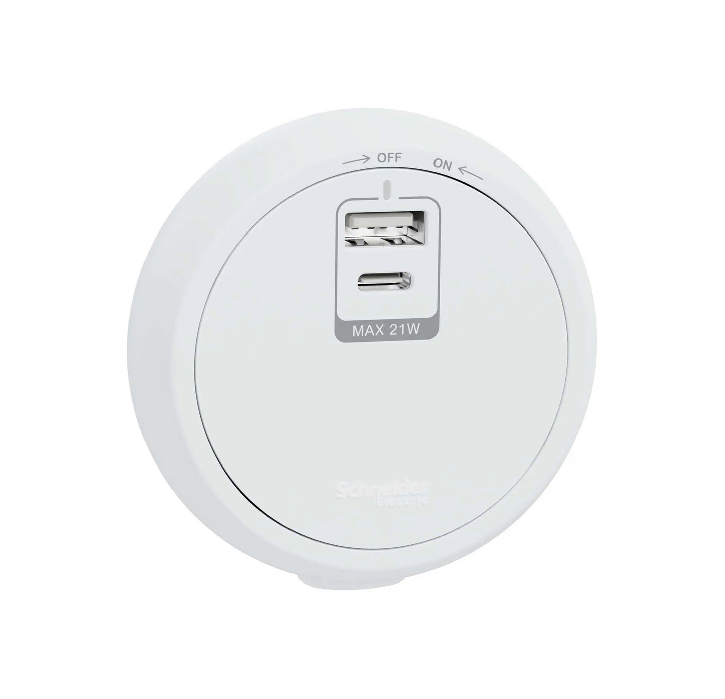 Schneider 施耐德 – Easy series 21W Type A+C USB 插座模組