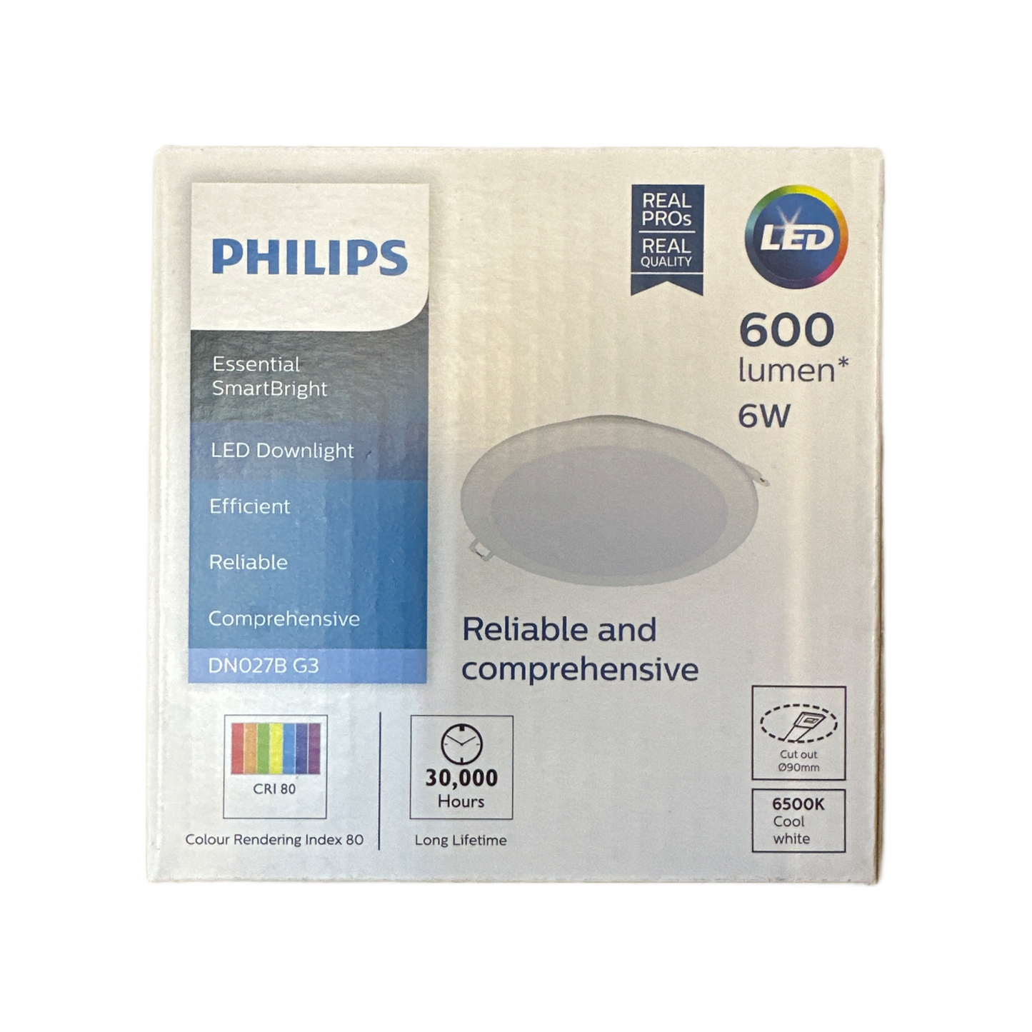 Philips 6W 暗裝天花燈