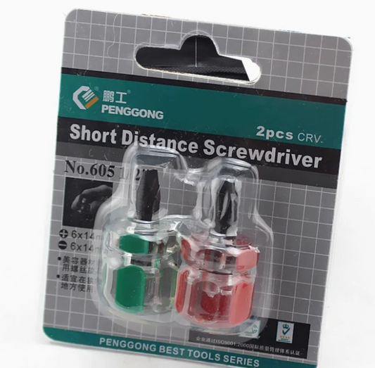 Short Distance Screwdriver(迷你十字一字螺絲批)