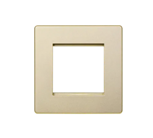 MK Aria 雅緻系列(太空金) 兩位電話RJ11面板(3類)