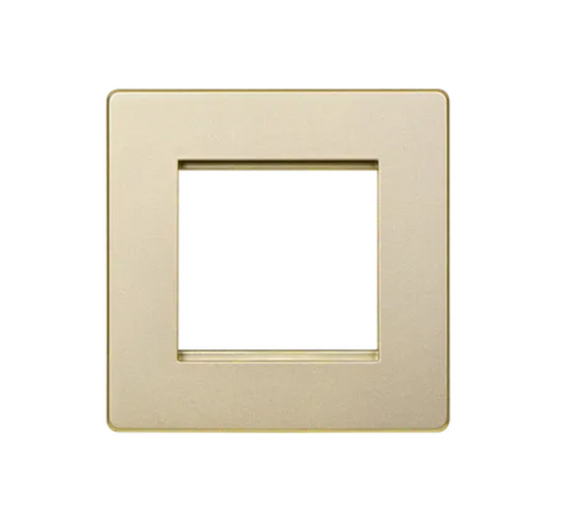 MK Aria 雅緻系列(太空金) 兩位電腦RJ45面板(UTP 6類)