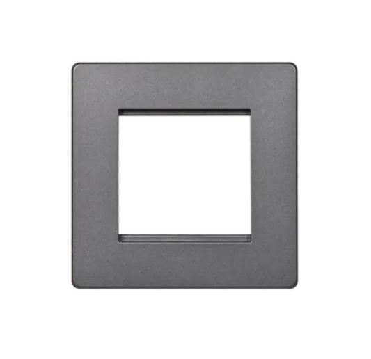 MK Aria 雅緻系列(太空灰) 兩位電腦RJ45面板(UTP 超5類)