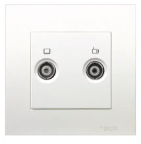 Schneider 元雅Vivace KB 兩位TV/FM面板