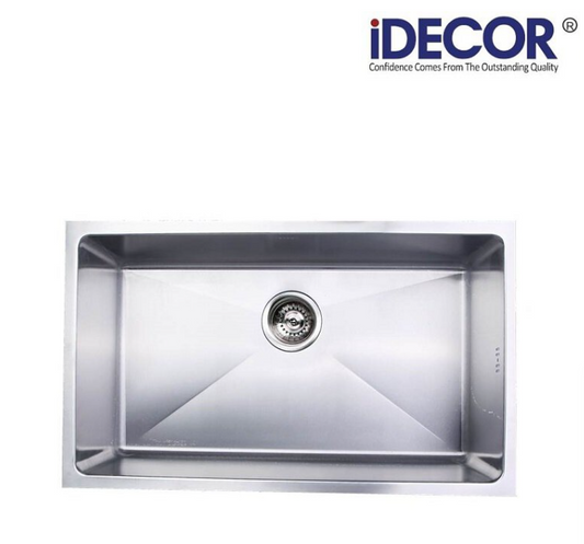 Idecor 不銹鋼平邊星盆 (U1043) 452mm x 762mm