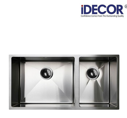 Idecor 不銹鋼平邊星盆 (U3145) 440mm x 880mm