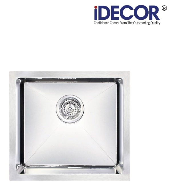 Idecor 不銹鋼枱下星盆 (U1081) 406mm x 450mm