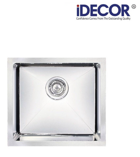 Idecor 不銹鋼枱下星盆 (U1081) 406mm x 450mm