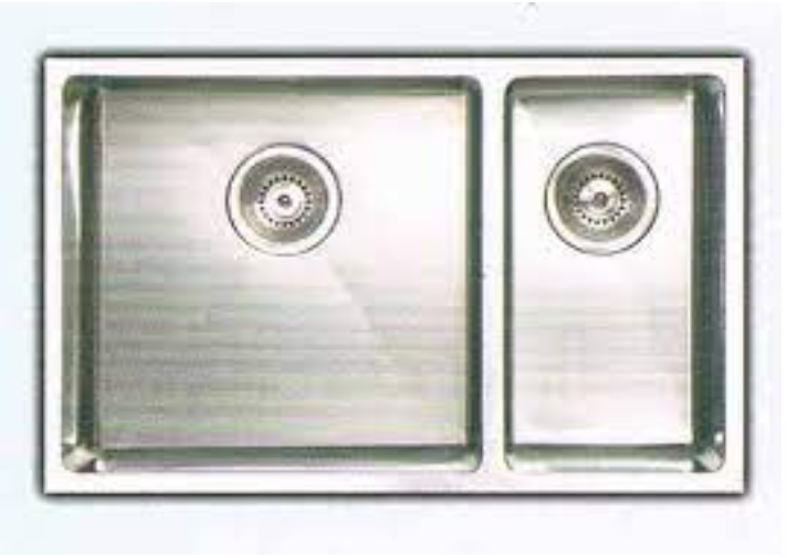 Idecor 不銹鋼枱下星盆(U3084/U3074) 432mm x 690mm