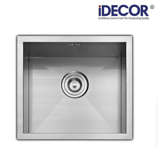 Idecor 不銹鋼平邊星盆 (U1061) 406mm x 450mm