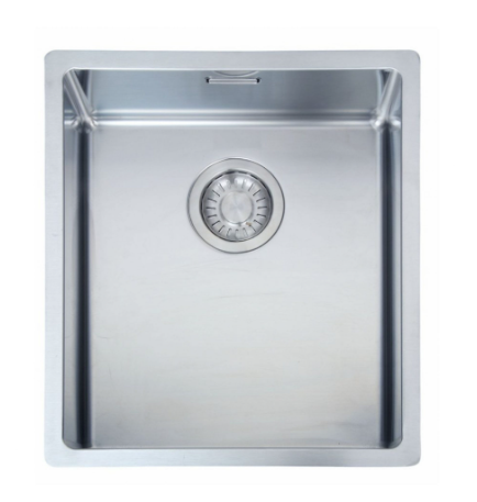 瑞士 FRANKE BOX BXX210-36 不鏽鋼單膽平邊廚盆 400x450x200mm (檯面/底/平頂)