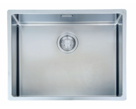 瑞士 FRANKE BOX BXX210-54 不鏽鋼單膽平邊廚盆 580x450x200mm (檯面/底/平頂)