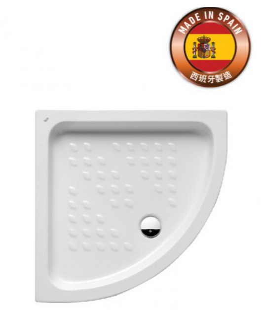 Roca A3740HL000 Italia 淋浴盆 900x900x80mm 白色