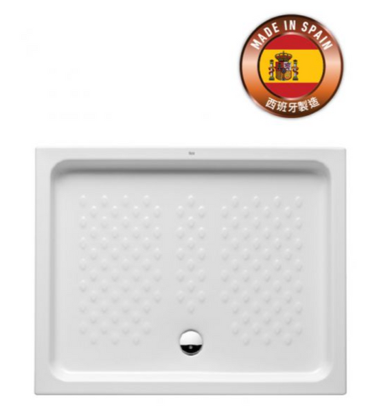 Roca A3740HR000 Italia 淋浴盆 1200x700x80mm 白色