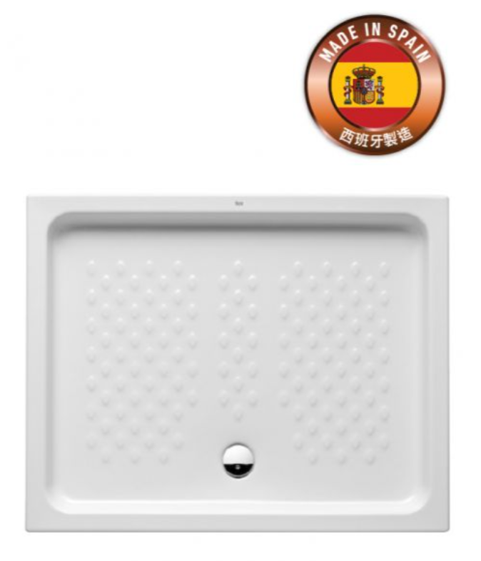 Roca A3740HU000 Italia 淋浴盆 900x720x80mm 白色