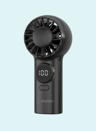 Dretec Mini 掌心小旋風 FN-207 Dretec 輕便手提風扇 夏季必備迷你強風之選