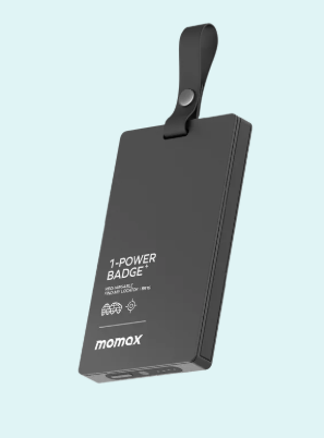 Momax 1-Power Badge+ 流動電源 FIND MY 全球定位器 BR16