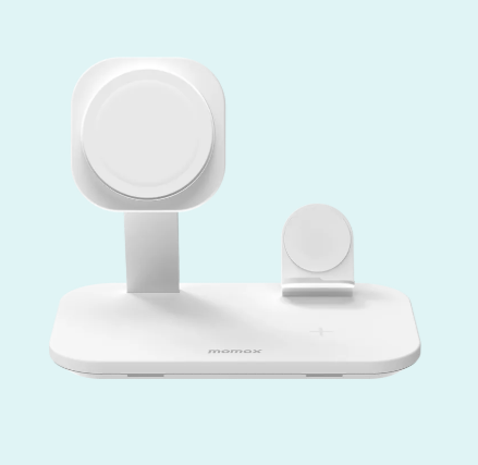 Momax Q.Mag Pro 3 三合一MagSafe無線充電座 UD26