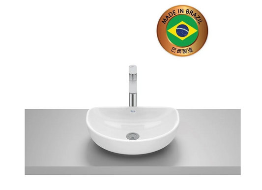 Roca A327C10000 Optica 檯上盆 450x300x130mm 白色