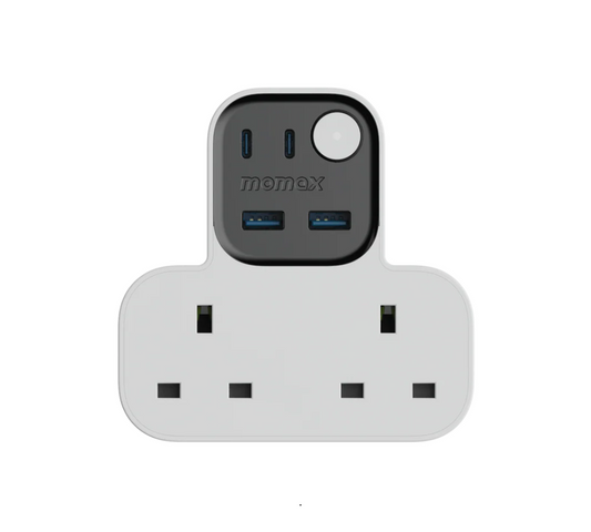 Momax USB + 2口T型插座