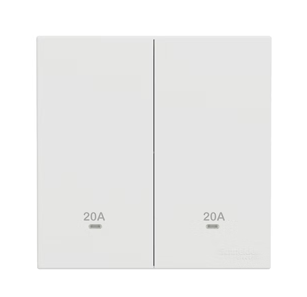 Schneider 奐然AvatarOn C  20A孖位 燈曲