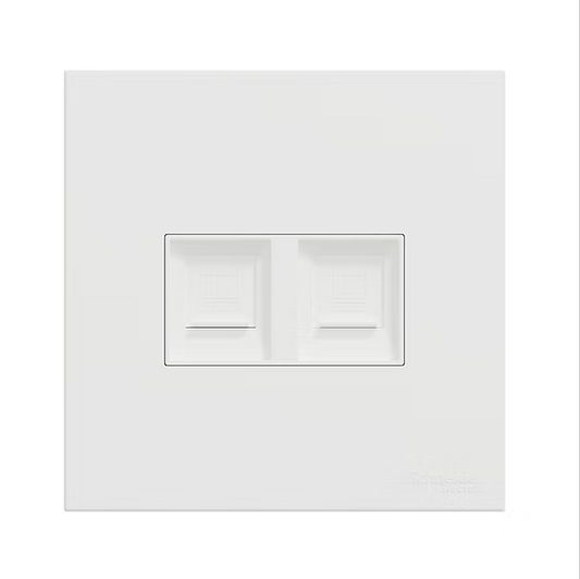 Schneider 奐然AvatarOn C  孖位 CAT5E數據插座