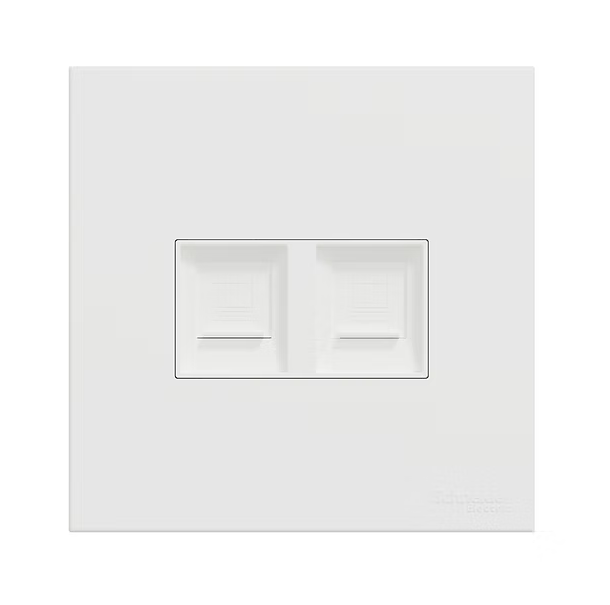 Schneider 奐然AvatarOn C  CAT3電話+CAT5E數據插座
