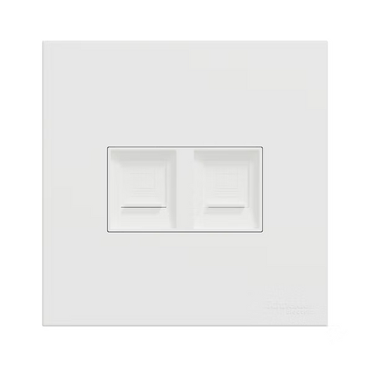 Schneider 奐然AvatarOn C  CAT3電話+CAT5E數據插座