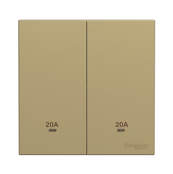 Schneider 奐然AvatarOn C  20A孖位 燈曲