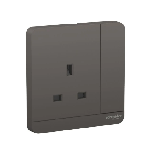 Schneider AvatarOn奐尚 單位13A蘇面帶開關連LED燈