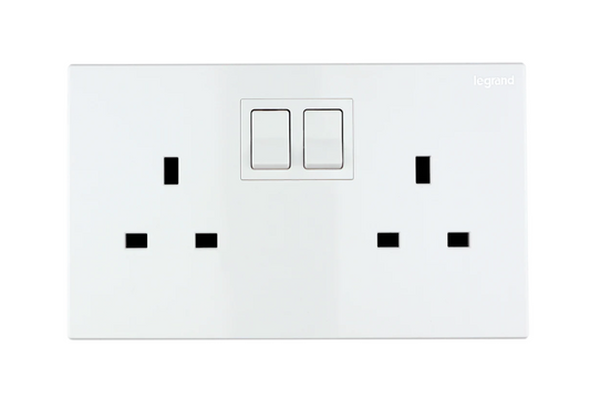 Legrand Galion逸景  兩位13A蘇面帶開關