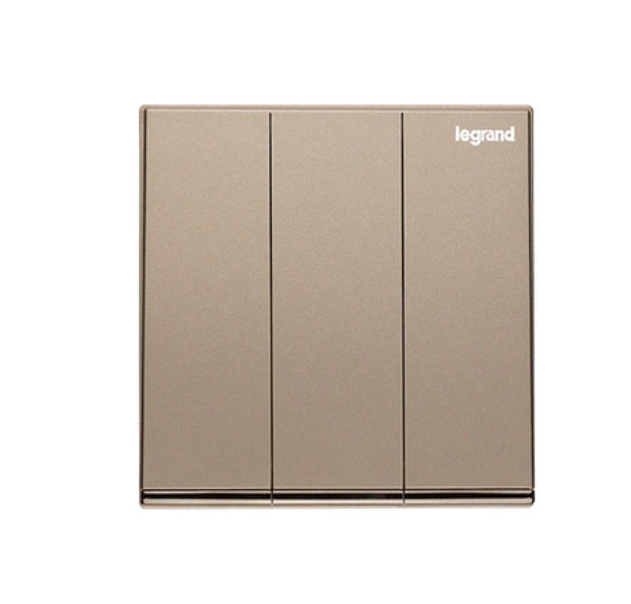 Legrand Galion逸景  三位雙控開關掣(LED)