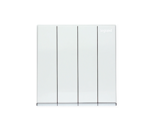 Legrand Galion逸景  四位雙控開關掣(LED)