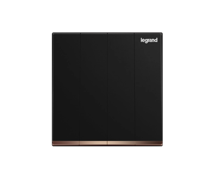 Legrand Galion逸景  四位單控開關掣 (LED)
