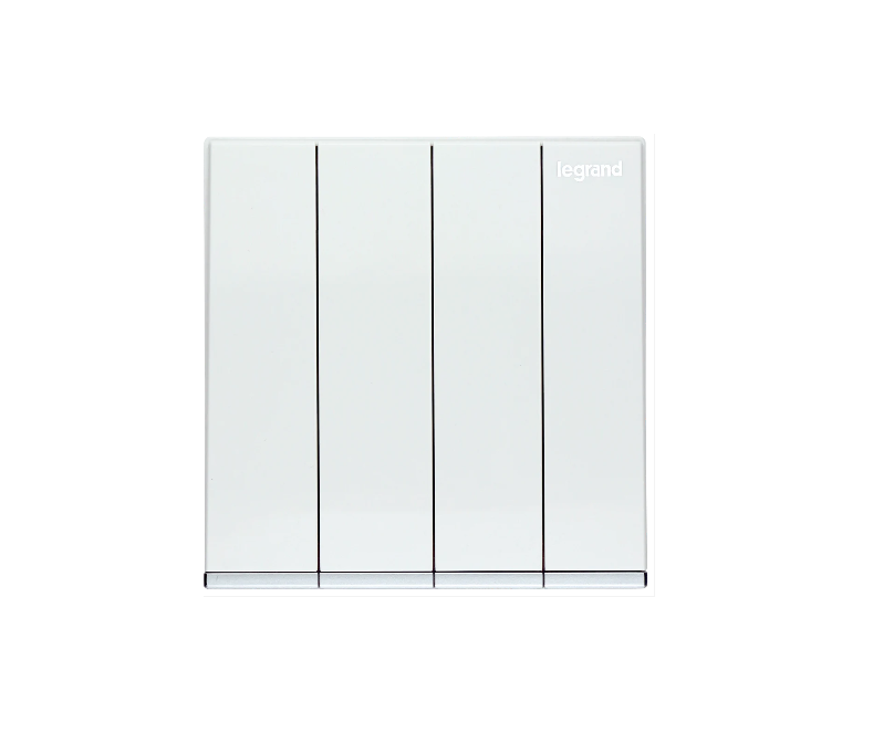 Legrand Galion逸景  四位單控開關掣 (LED)