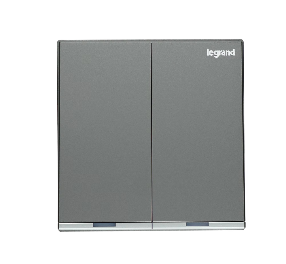 Legrand Galion逸景  兩位20A雙極開關掣帶LED燈