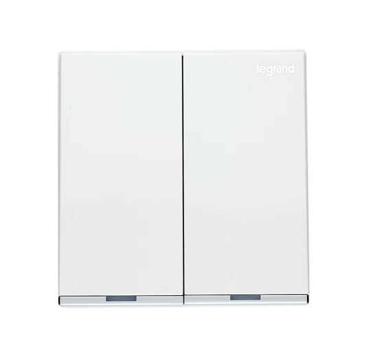 Legrand Galion逸景  兩位20A雙極開關掣帶LED燈