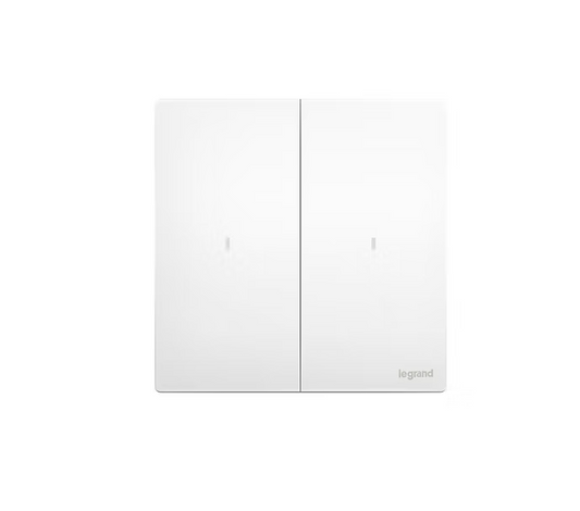 Legrand Mallia Senses 20A 兩位燈曲掣連指示燈