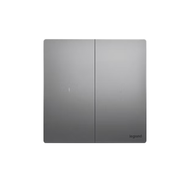 Legrand Mallia Senses 20A 兩位燈曲掣連指示燈